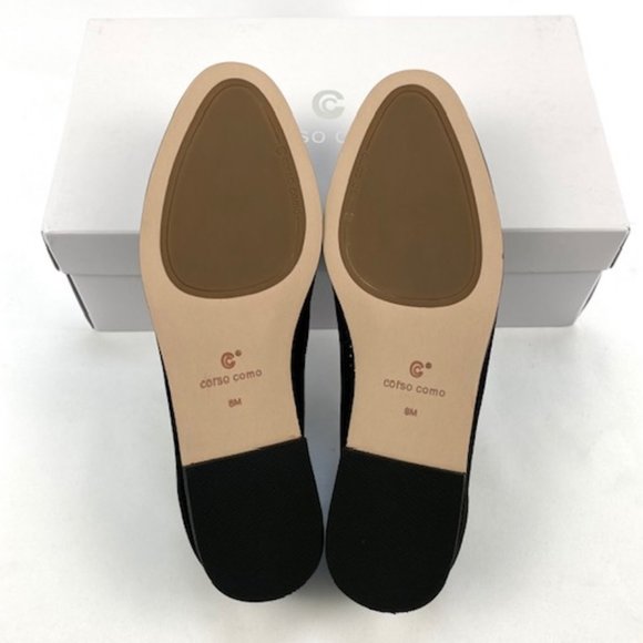 Corso Como Carlynee Black Perforated Leather Loafer Sizes 8 & 9 - Picture 7 of 10